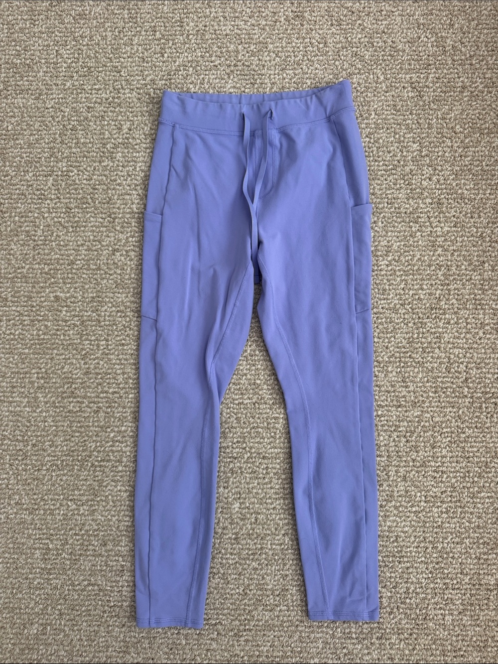 ALO Yoga Lavender High-Rise Drawstring Leggings